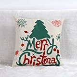 AutumnFall® Best Gift Christmas Sofa Bed Home Decor Pillow Case Cushion Cover (10)