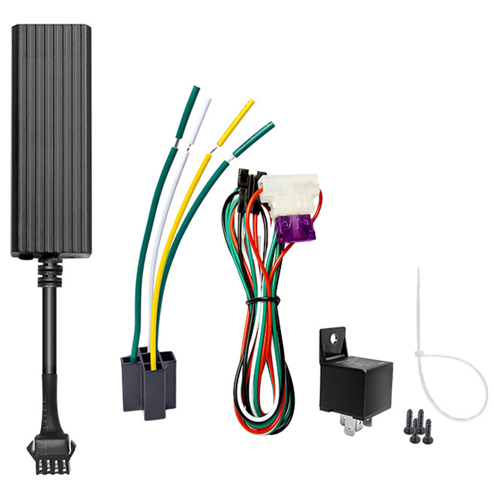 T3 GPS Tracker For Vehicles, 9-100V Ultra Wide Voltage, Built-in Antenna, Vibration Alarm System, Real-time Anti-Theft GPS Tracking Device For Vehicle, Person Location as picture show