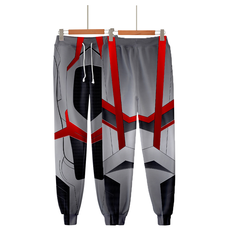 Avengers Endgame 4 Quantum Battle Suit 3D Printing Men Women Cosplay Pants Q-3880-YH15_L