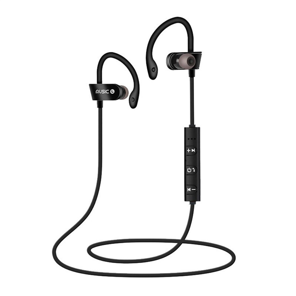RT558 Wireless Earbuds, Stereo Neckband Headphones, Noise Canceling Earphones, Clear Hands Free Calling Earbuds, For Driving Running Hiking Travelling Outdoor Sports black