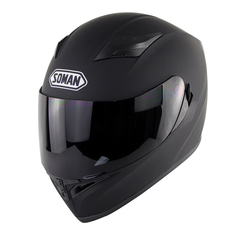 womens matte black motorcycle helmet