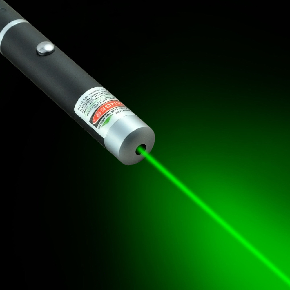 [Indonesia Direct] Portable 650nm 5mw Visible Light Beam Pointer Pen Ray Green light