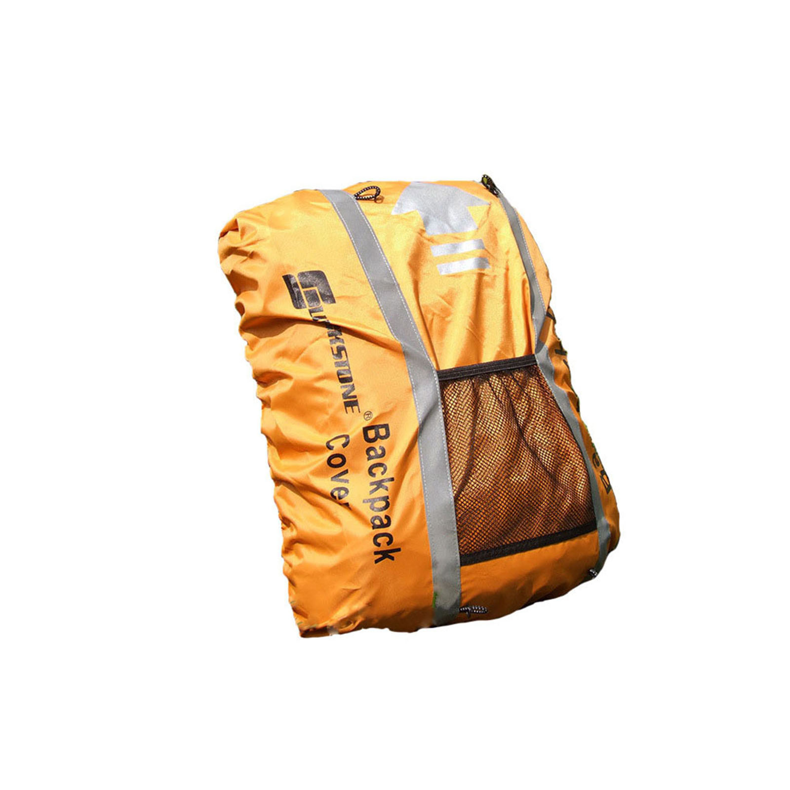25-40L Waterproof Backpack Cover Dustproof Reflective Backpack Raincover For Outdoor Mountaineering Camping orange One size fits all