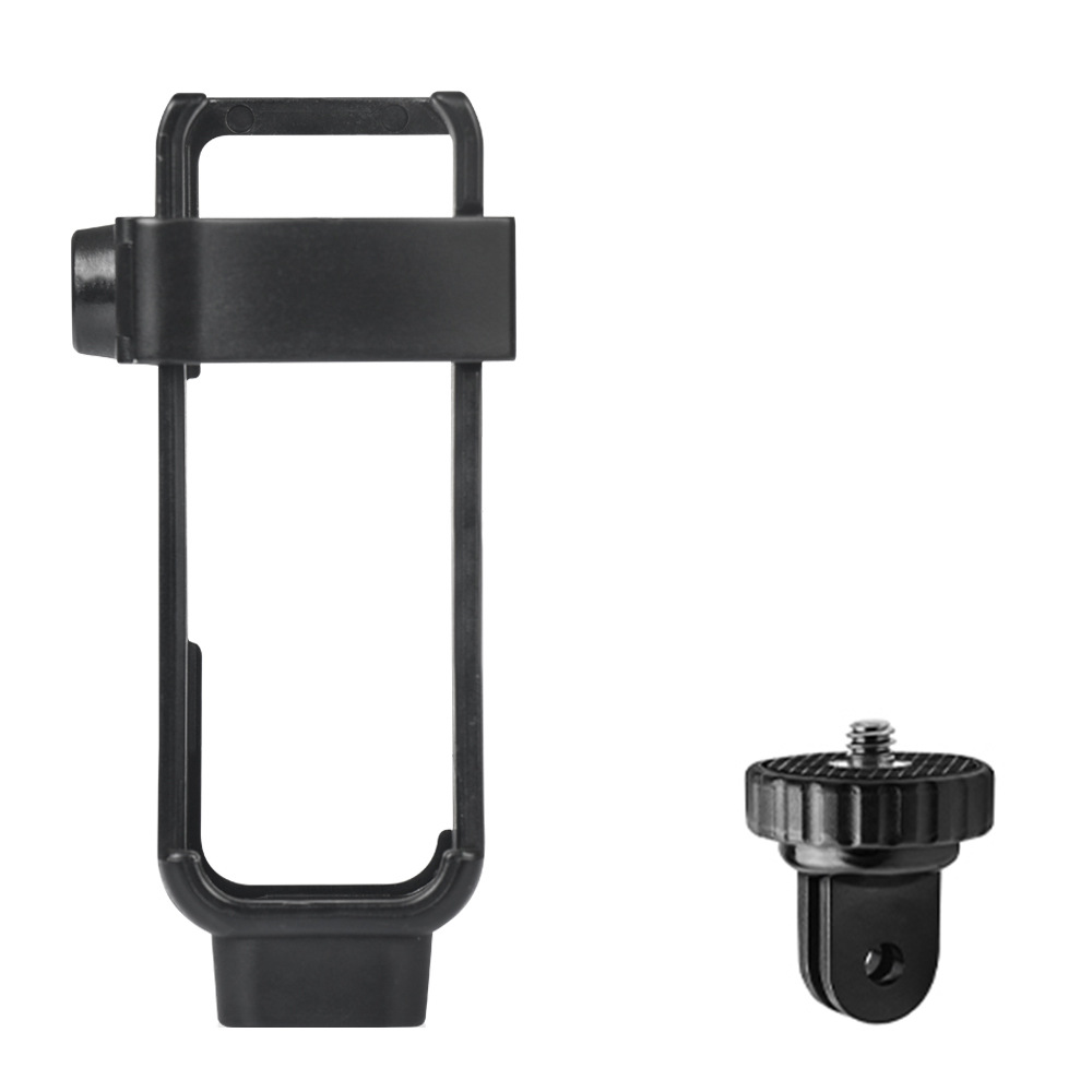 Plastic Protective Frame With 1/4 inch Thread For DJI OSMO Pocket Camera Accessory black