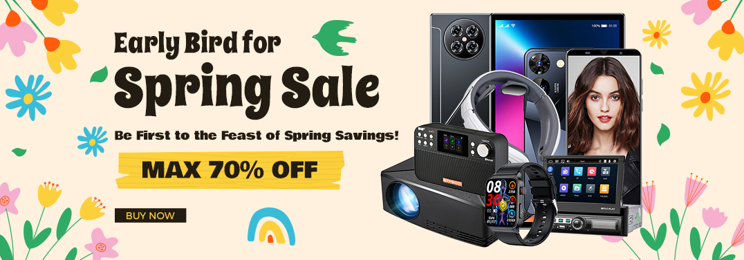Early Bird for Spring Sale