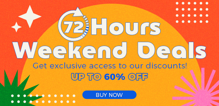72 Hours Weekend Deals