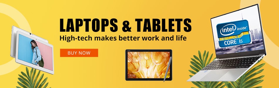 laptops and tablets