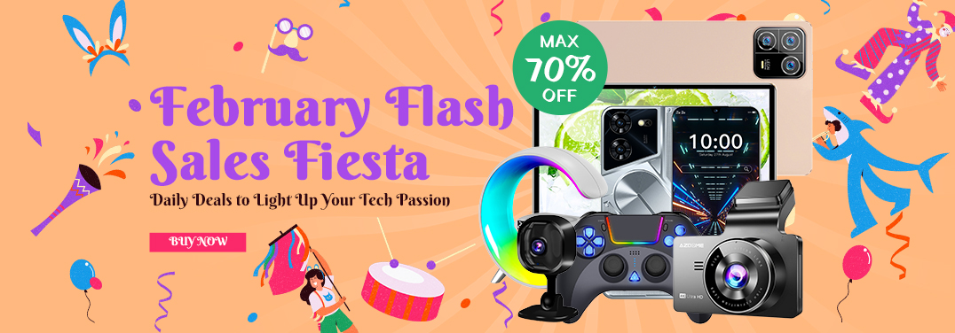 February Flash Sales Fiesta