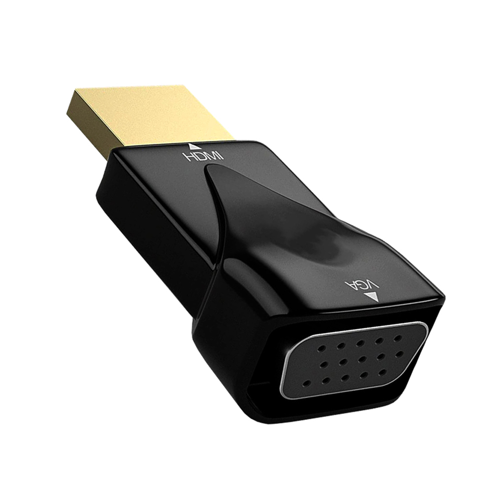Hdmi-compatible To Vga Adapter Hdmi-compatible Vga Converter Cable Black