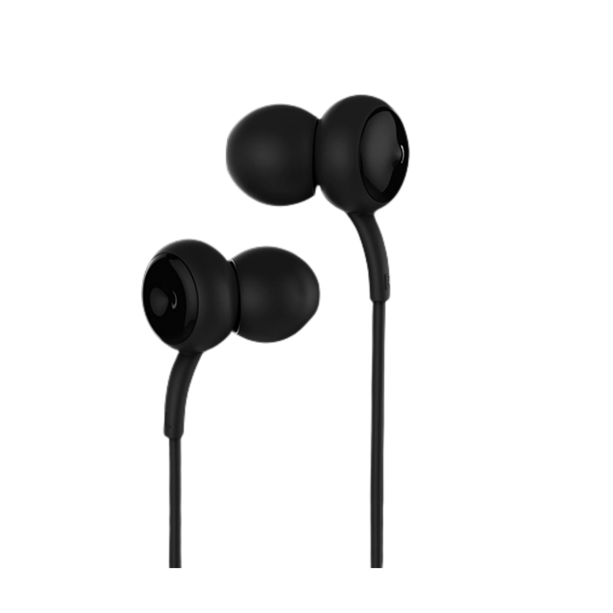Remax Music Headphones In-ear Wire-controlled Headset 3.5mm Plug Hands-free Calling Ergonomic Earphones