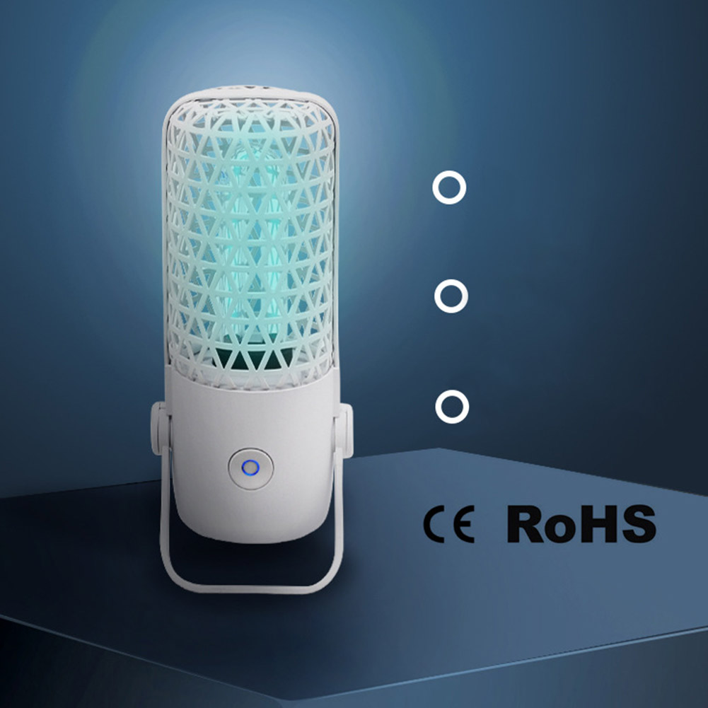Disinfection Lamp UVC Household LED Ultraviolet Germicidal Fast Sterilization Light for Travel