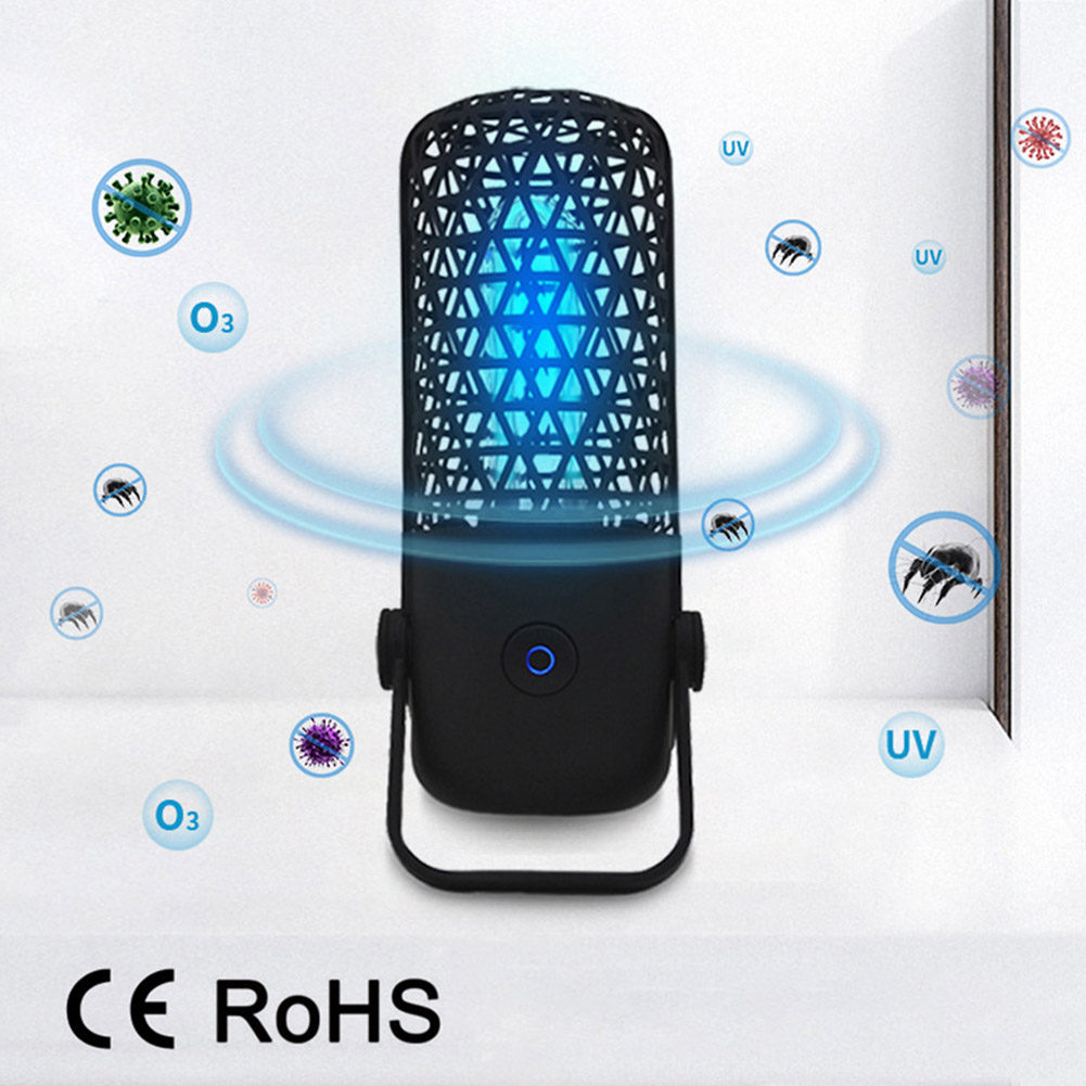 Disinfection Lamp UVC Household LED Ultraviolet Germicidal Fast Sterilization Light for Travel