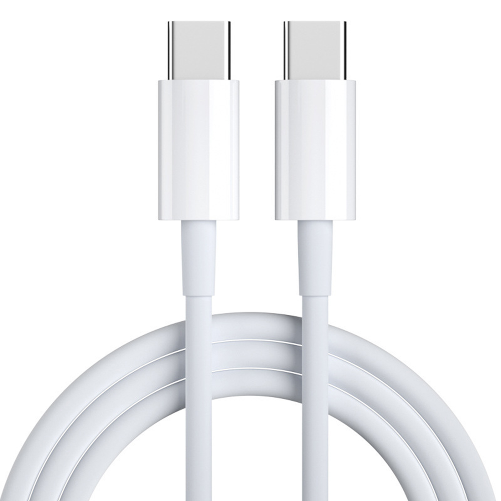 USB C To USB C Cable Type C Cable 60W Power Delivery Fast Charger Cable For Laptop Phone Type C Devices 1M/2M 1m box