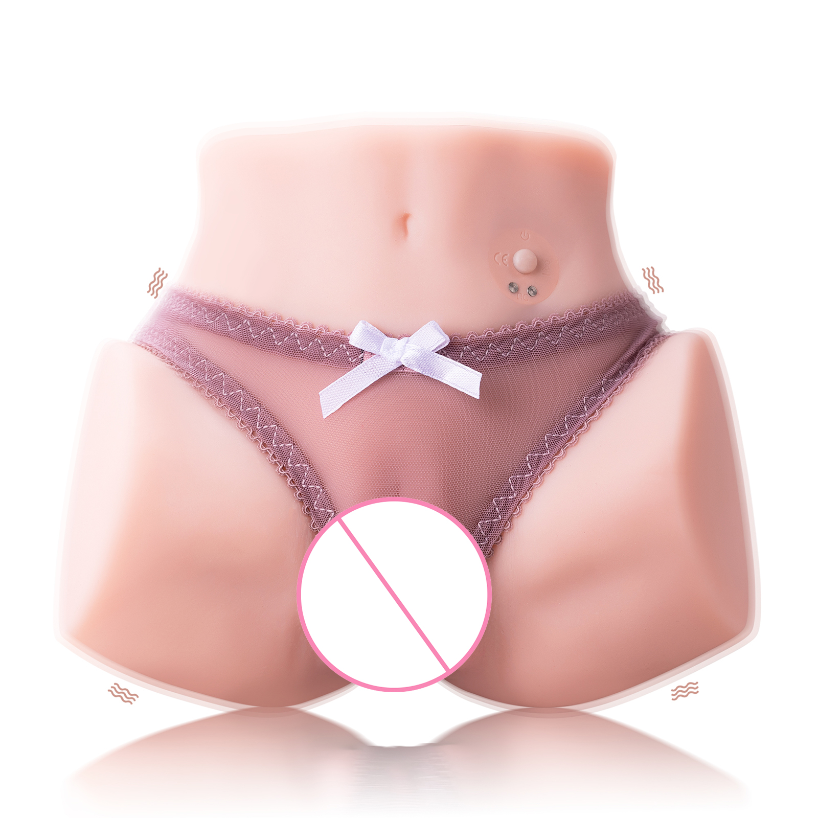 Mini Auto Butt Sex Doll Male Masturbator Vibration Masturbation Cup