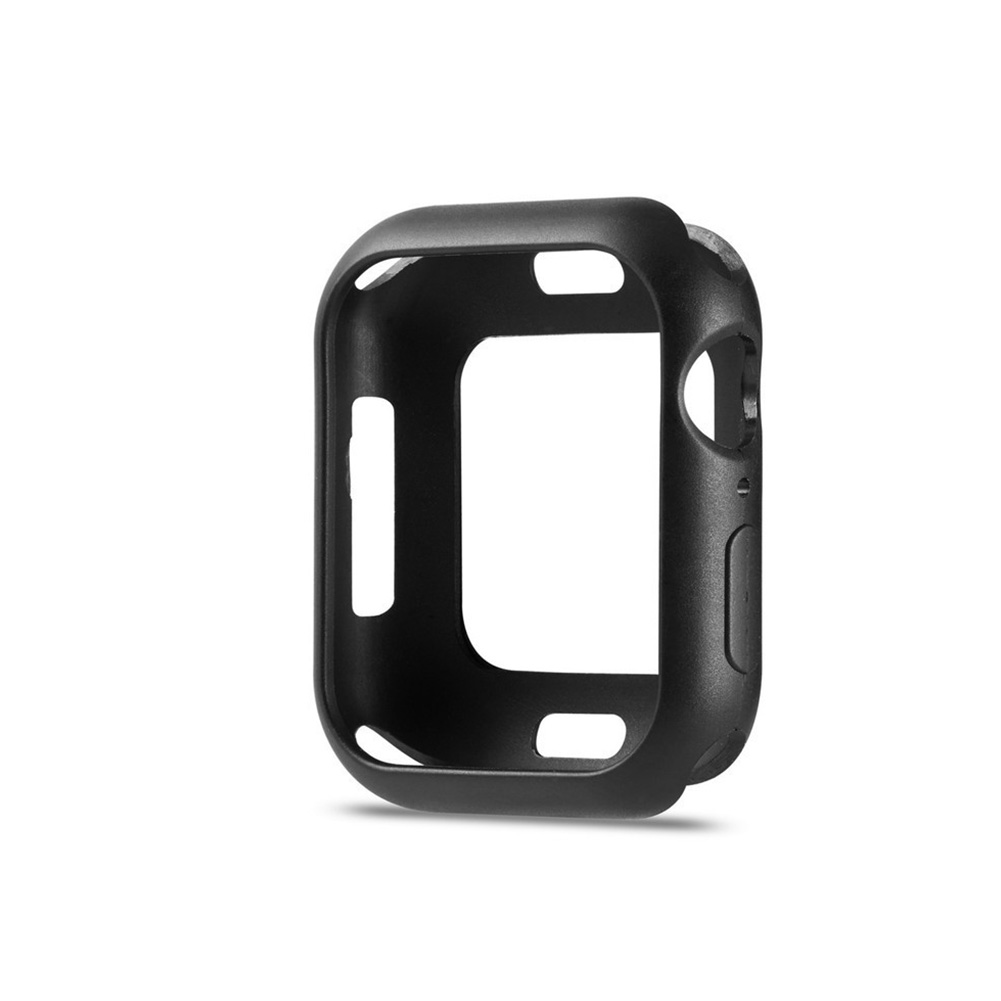 For Apple iWatch 5 Generation Protective Cover Macaron Color Apple Watch 4 black_42mm