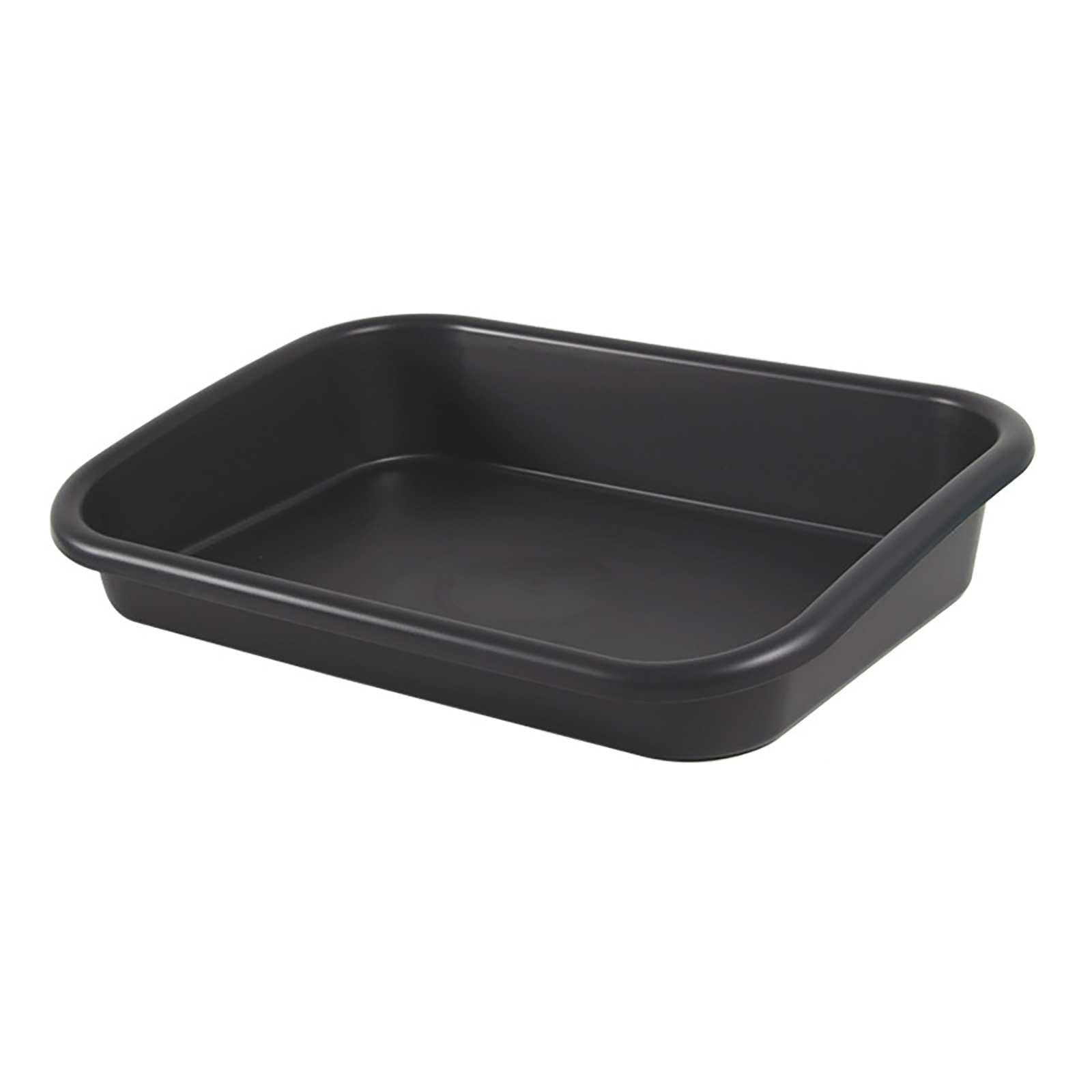 Low Entry Senior Cat Litter Box, Large Size Low Entry Open Top Pet Litter Box, Cat Toilet For Senior Kitten Frail Handicap Disabled Older Elderly Cats Pet Supplies dark gray 59 x 42