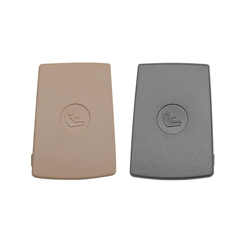 Child Restraint Fit Car Rear Seat Anchor Coverr 52207319686 for BMW 1 2 3 beige color