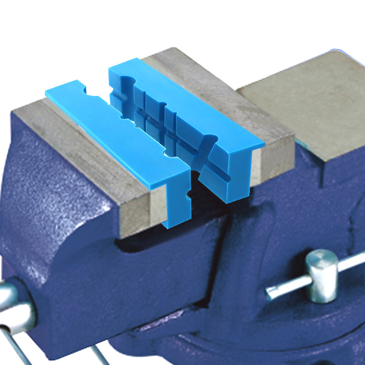 5.5in Vise Jaws Milling Vise Jaw Clamps with Magnetic Nylon Vise
