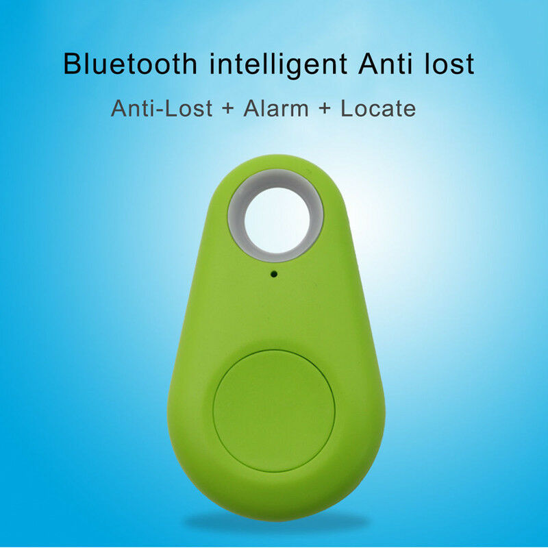 Smart Mini Waterproof Bluetooth GPS Tracker for Pet Dog Cat Keys Wallet Bag Kids green