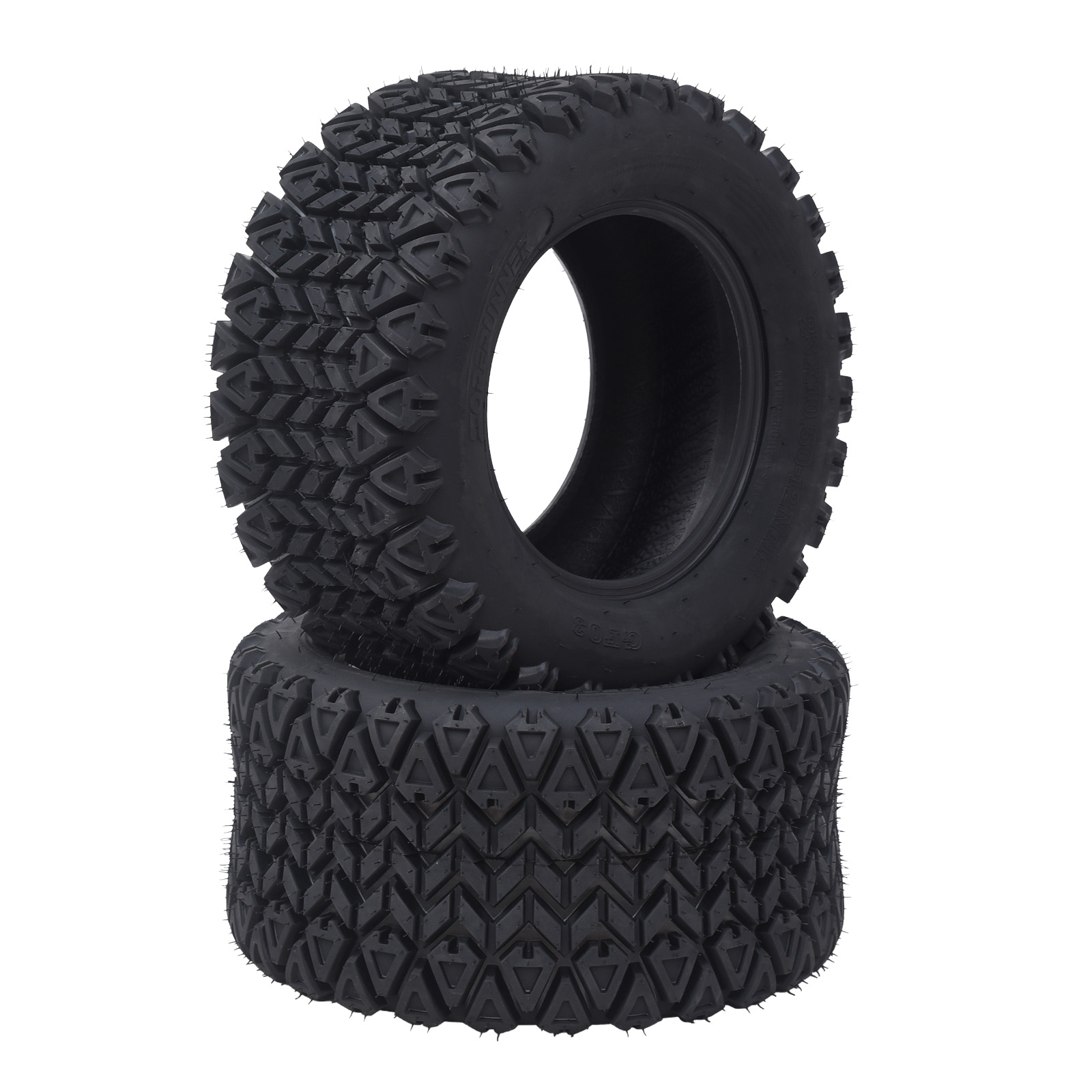 US GARVEE Lawn Mower Tire & Tractor Turf Tire & Garden Tire, Four-Ply Rated, Non-Directional, Tubeless Tire - 23x10.50-12 Lawn Mower Tire & Tractor Turf Tire & Garden Tire