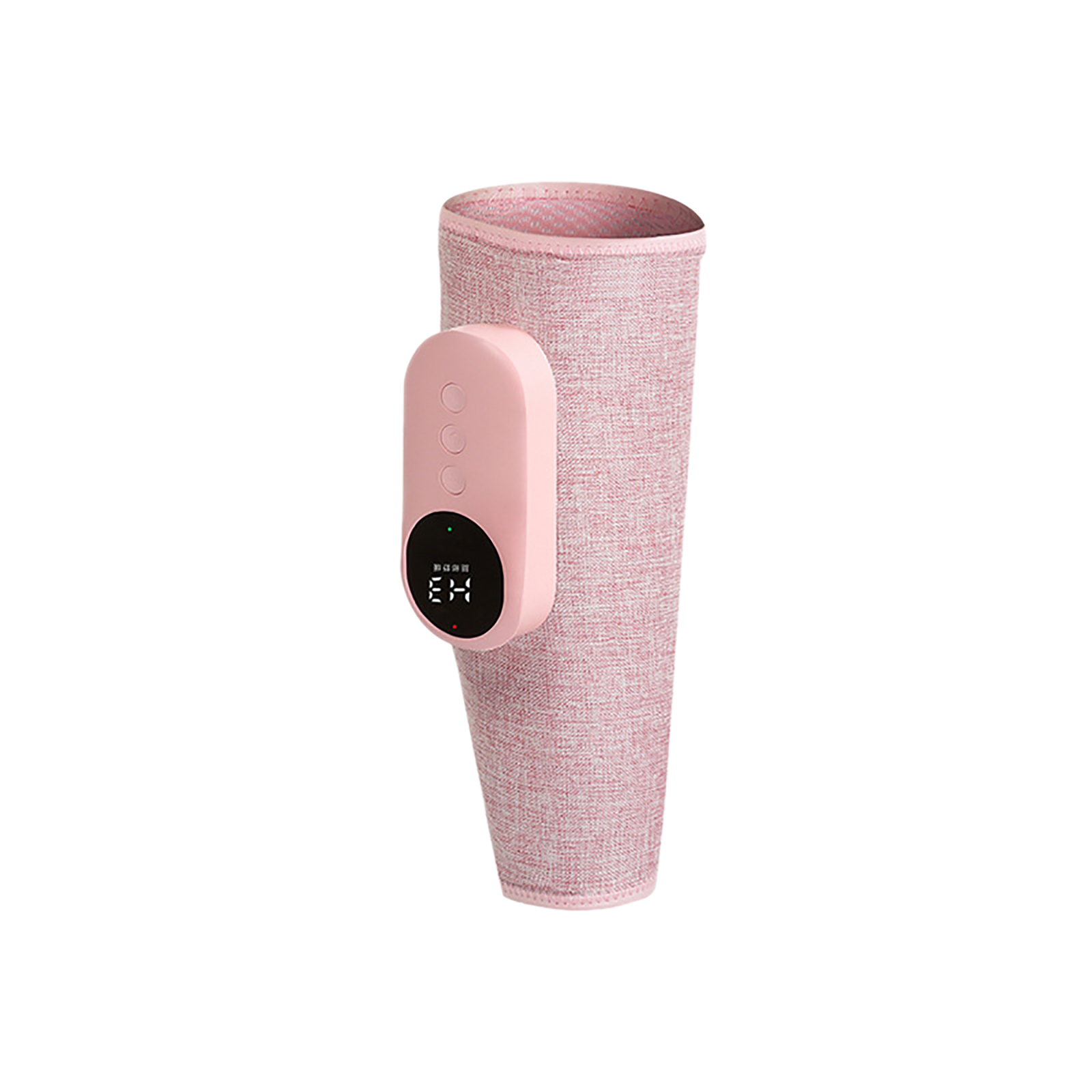 Leg Massager, Air Compression Calf Massager 3 Modes 3 Intensities, Wireless Air Compression Calf Massager For Leg Pain Relief，Circulation, Muscles Relaxation (single leg) pink English manual