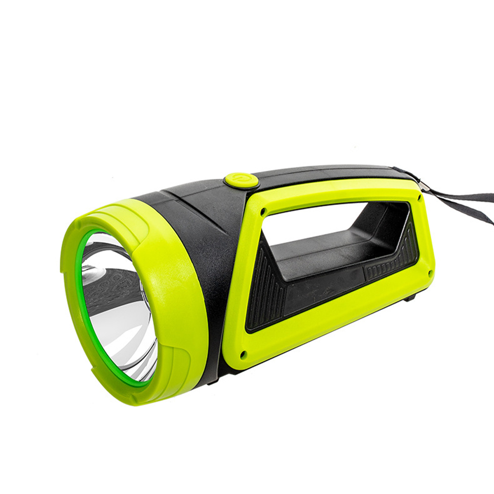 LED Searchlights Handheld Lantern USB Charging Rechargeable 1200MA Battery 15W High Power Spotlights High Brightness Flashlight Portable Outdoors Work Light Light + LCD display