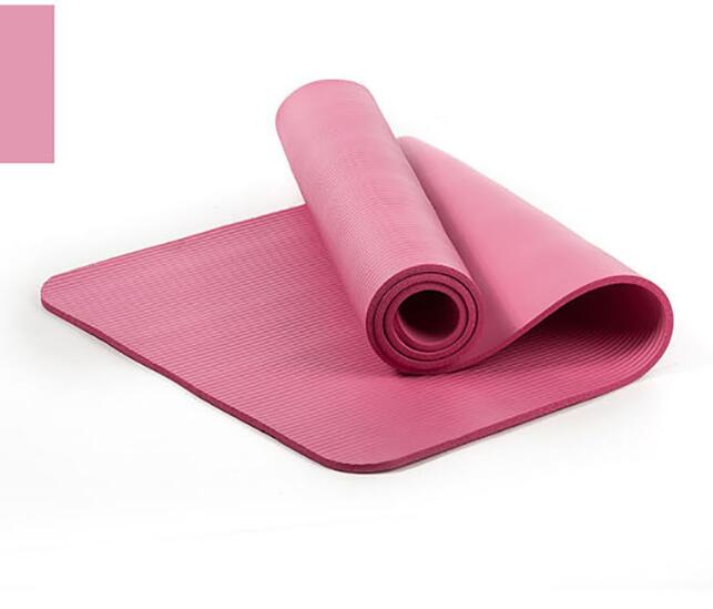 Wholesale 10mm Yoga Mat Workout Elastic Nonslip Fitness Gymnastics Mat