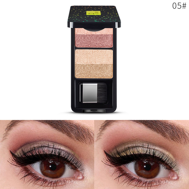Women Eye Shadow Palette Shimmer Gradient Eyeshadow Palette Makeup Tool