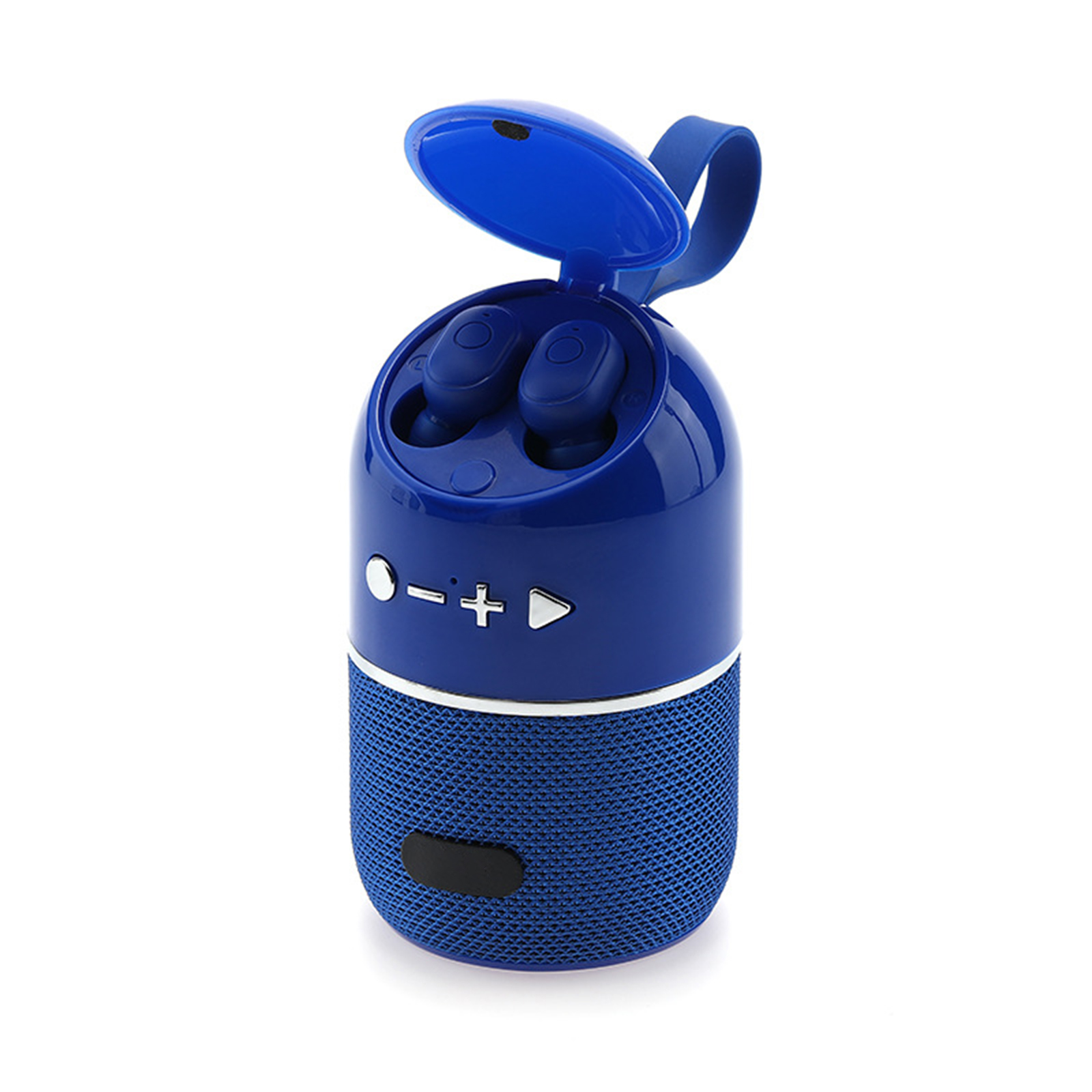 TG805 2 In 1 Portable Wireless Speaker Earbuds Portable Mini Wireless Speakers Headphones Combo For Home Party Outdoor Travel blue