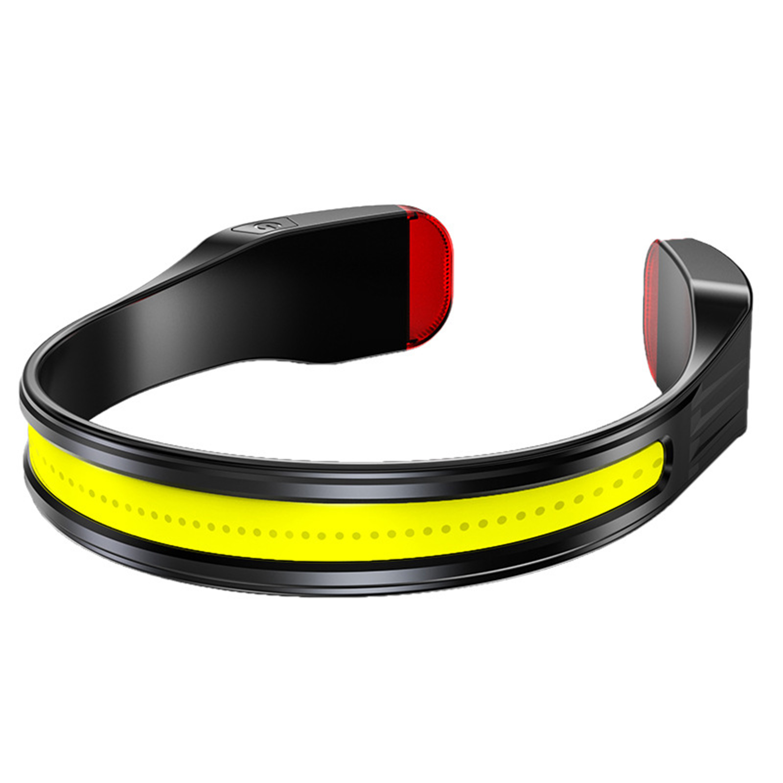 Rechargeable LED Headlamp COB 230 Degree Wide Angle 3 Modes Floodlight Headlight For Night Running Fishing Cycling Camping black