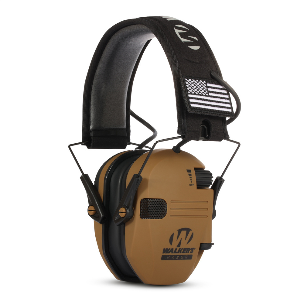 Electronic Ear Protection Earmuffs Noise Reduction Hearing Protector Muffs