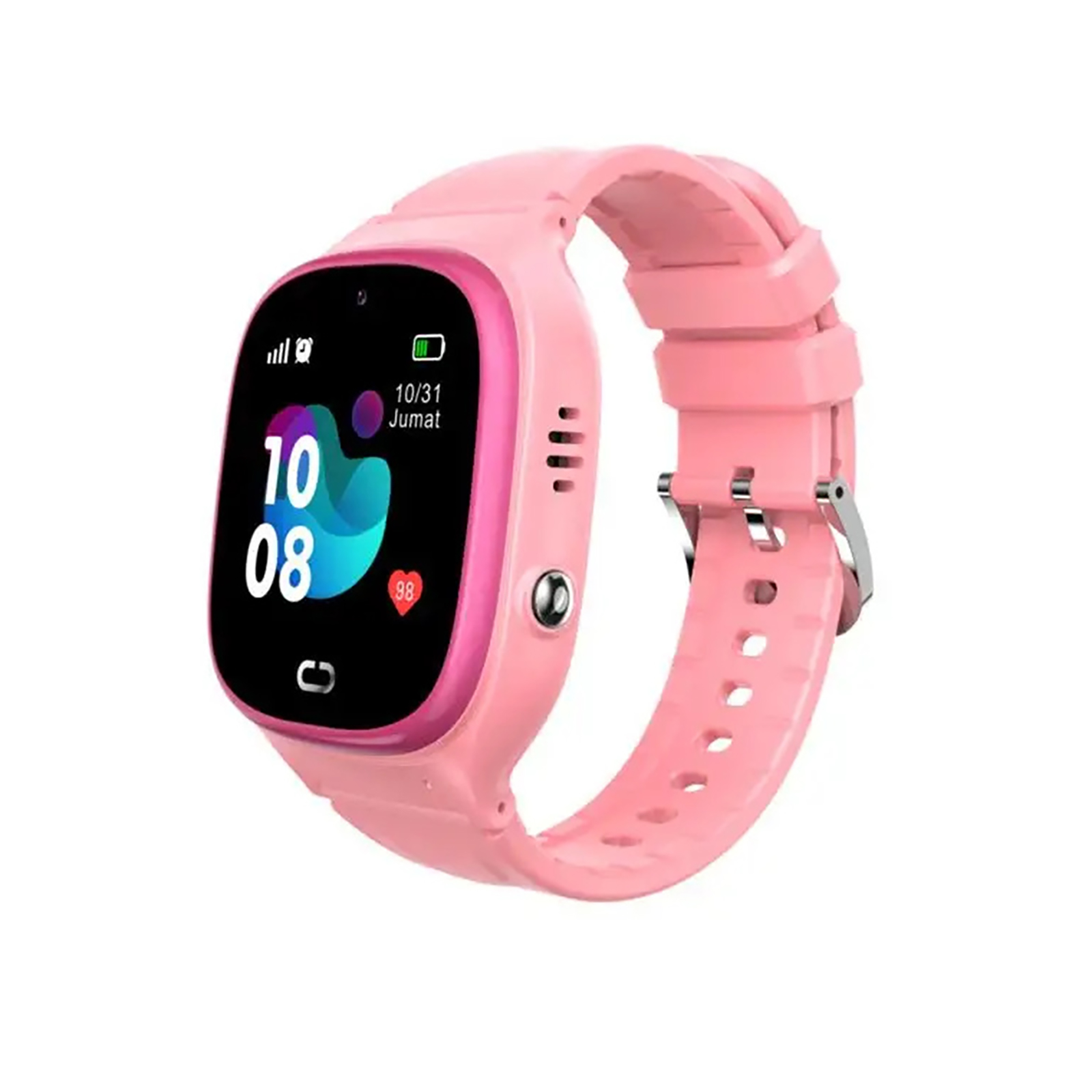 D05 Kids Smart Phone Watch Waterproof Locator Emergency Warning Voice Chatting Kids Watches Pink