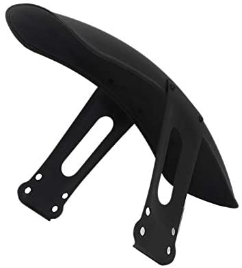 Metal Motorcycle Rear Front MudGuard Cover Protector Fit for CG125 Retro Modification black_Single front