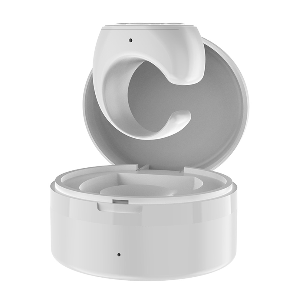Bluetooth Wireless Remote Control Ring Photo Turning Page Controller White