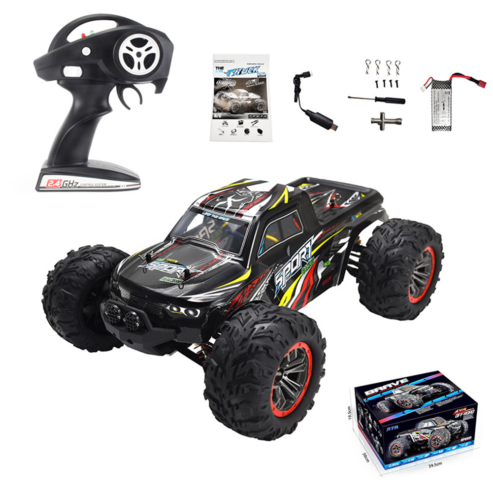 1:10 Remote Control Car Four-wheel Drive High-speed RC Off-road Car Toys