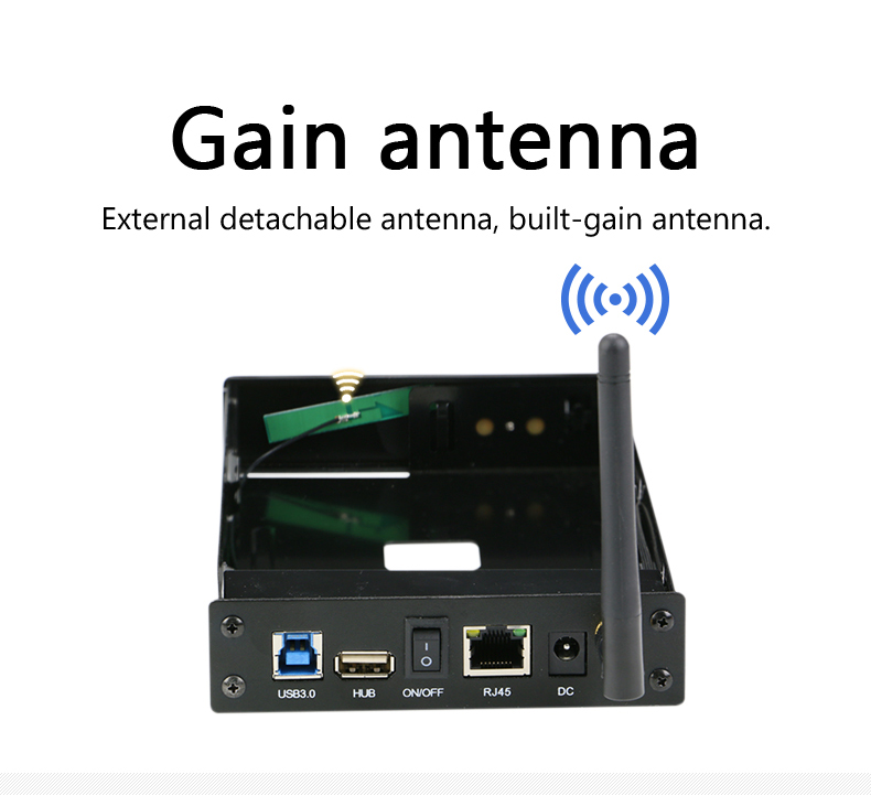 Rj45 External Hard Drive Case Nas Wifi Antenna Wireless Wifi Sata Usb 3 ...