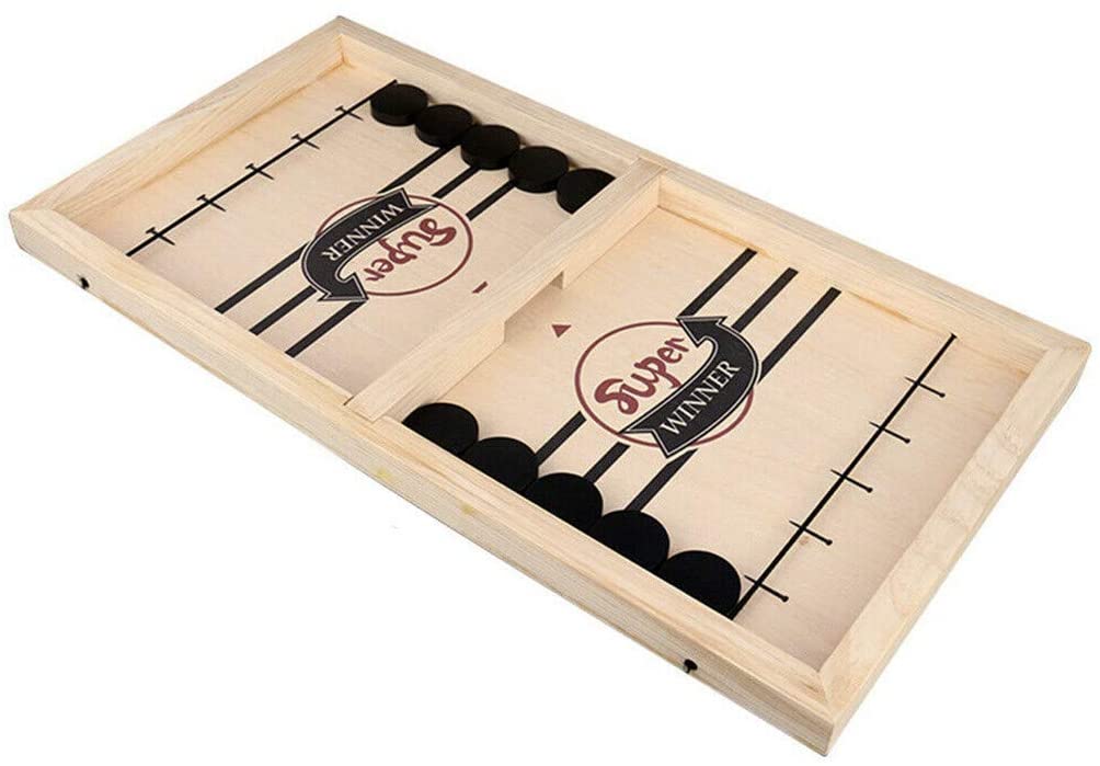 Wholesale HeadtoHead Wooden Desktop Hockey Table Game Portable Hockey