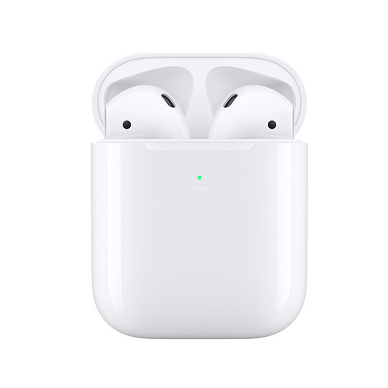 i500 TWS Wireless Earphone 5D Super Bass Wireless Charging Bluetooth 5.0 for Smartphone white
