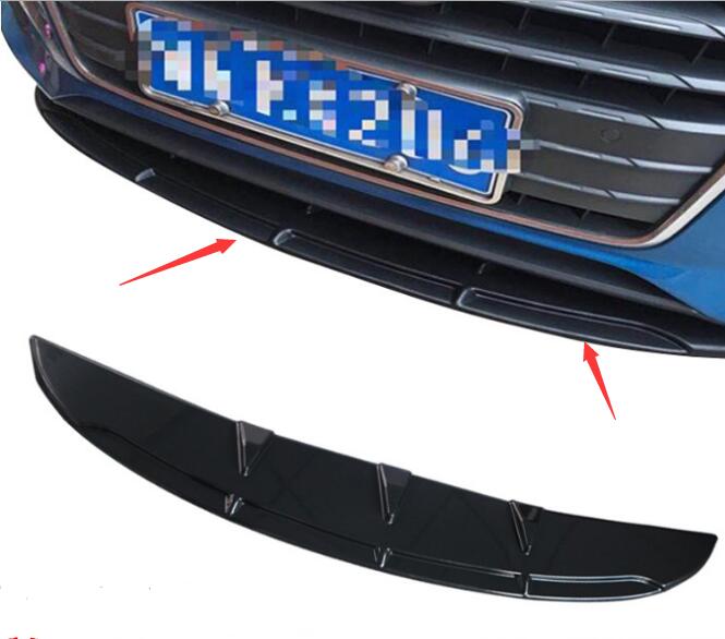 Universal Car Front Bumper Lip Spoiler Diffuser Fins Body Kit Car Styling Front Bumper Diffuser