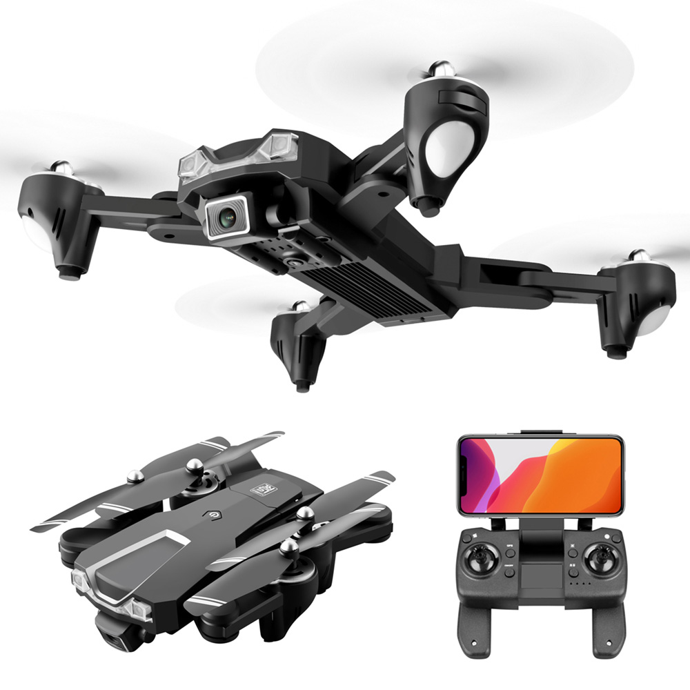 Ls-25 Drone 6k 4k Ultra Hd Dual Camera Ptz Drone 5g Wifi Gps Height Maintain Headless Mode Rc Quadcopter 6k Professional 4k pixel configuration 2 battery package
