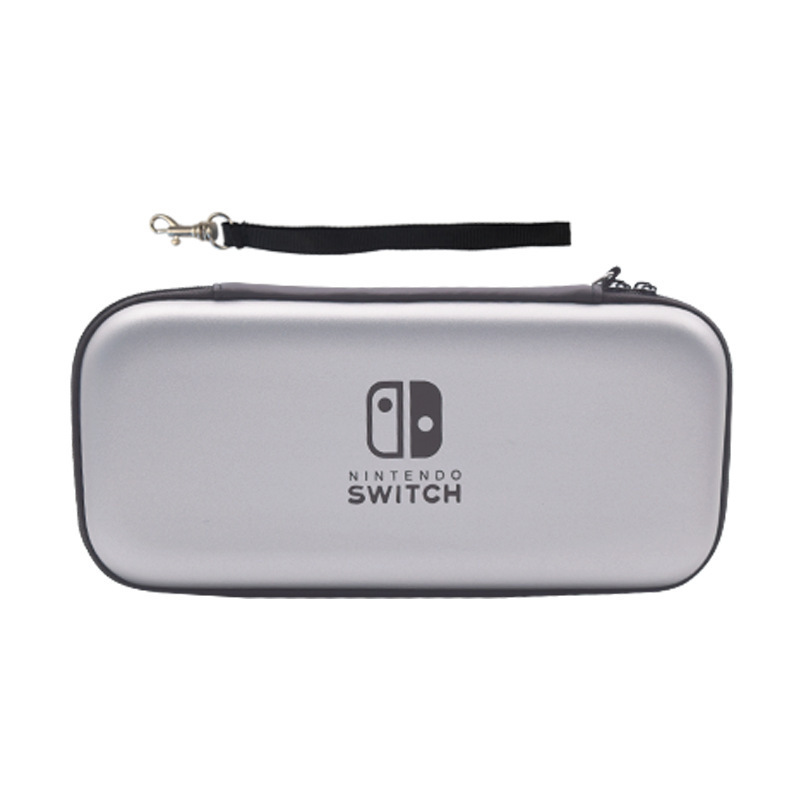 Portable Storage Bag Pouch Lightweight Waterproof Case Built-in 5 Game Card Slots Game Accessories For Nintendo Switch silver