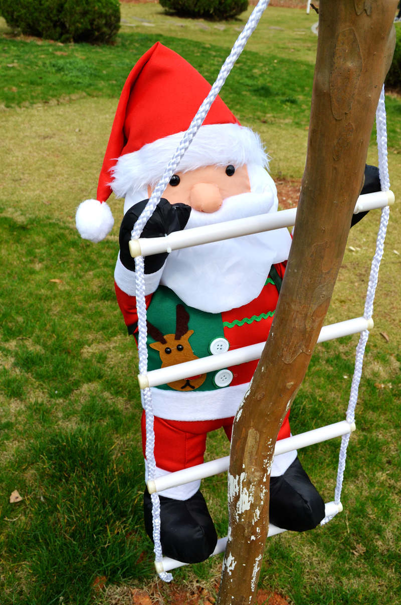 Wholesale 60cm Climbing Rope Ladder Swing Santa Claus Christmas
