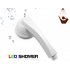 10  14 LED color changing shower heads with HOT  WARM  COLD water detection colors   This lighted shower head changes color with the temperature of the water  