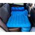  135   70CM  Car Inflatable Bed Cushion Adult Car Travel Large Parts Split foot pier blue
