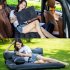  135   70CM  Car Inflatable Bed Cushion Adult Car Travel Large Parts Split foot gray