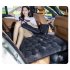 135   70CM  Car Inflatable Bed Cushion Adult Car Travel Large Parts Split foot gray