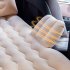 135   70CM  Car Inflatable Bed Cushion Adult Car Travel Large Parts Split foot pier beige