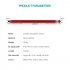  2 in 1 Stylus Pen Capacitive Screen Touch Pencil Drawing Pen for Tablet Android Smartphone red