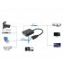  3 In1 HDMI Male to VGA Adapter Convertor Cable   Micro HDMI to HDMI   Mini HDMI to HDMI with Audio Output  Black
