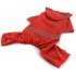  4 colors  Pet clothes  raincoat for large dogs  waterproof  UV protection  breathable  lightweight 3XL 7XL  red  6XL 